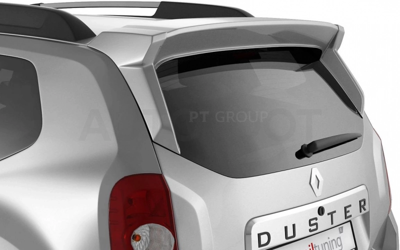 RENAULT Duster 2012- СБ Спойлер "Чистое стекло" не краш (ABS) - Артикул RDU663202 - Производитель PT Group - Фото, Отзывы, Цены