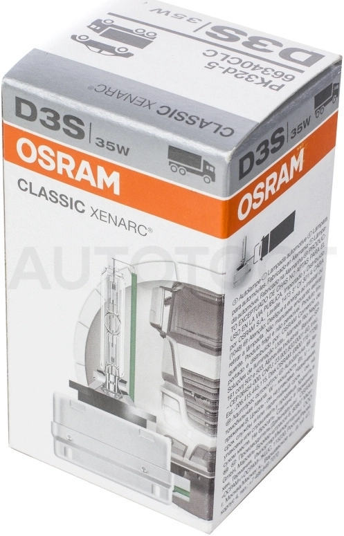 Лампа ксеноновая D3S Xenarc Classic 42V-35W Osram