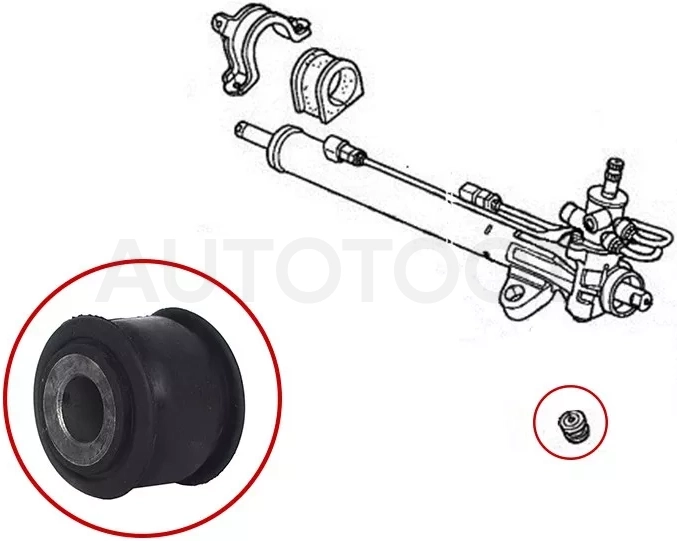 Сайлентблок рулевой рейки Acura MDX 06-13 / Honda Odyssey 06-10 - Артикул ST53685SHJA02B - Производитель Sat - Фото, Отзывы, Цены