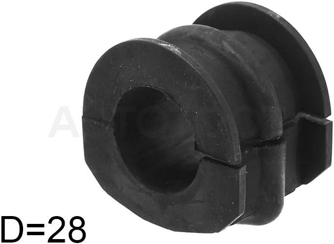 Втулка заднего стабилизатора d=28mm -ST546131CA1A Sat для INFINITI FX35/45