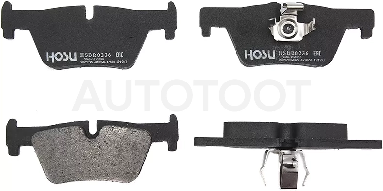 Колодки тормозные (Спереди) BMW 1-Series 11-19 / 3-Series 11 - Артикул HSBR0235 - Производитель Hosu - Фото, Отзывы, Цены