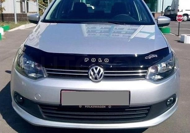 Дефлектор капота (мухобойка) -  для VOLKSWAGEN POLO