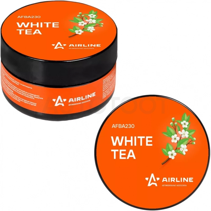 Ароматизатор-банка гелевый "Планета" WHITE TEA 60мл - Артикул AFBA230 - Производитель Airline - Фото, Отзывы, Цены