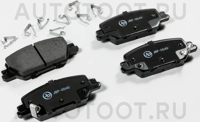 Колодки тормозные дисковые, задние - Артикул JBP0540 - Производитель Just Drive - Фото, Отзывы, Цены