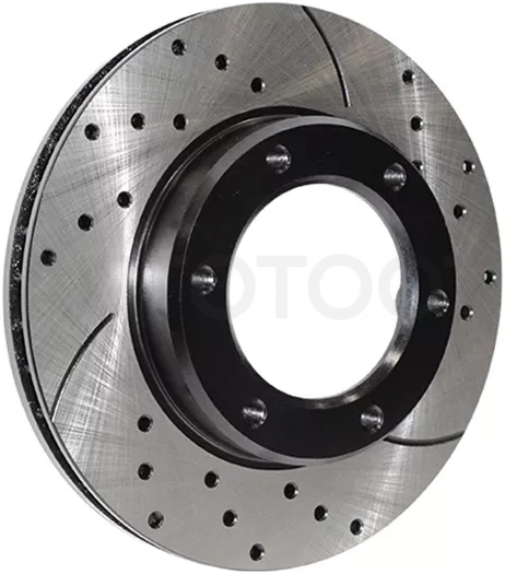 Комплект дисков тормозных передний перфорированные TOYOTA LAND CRUISER 80 90-92