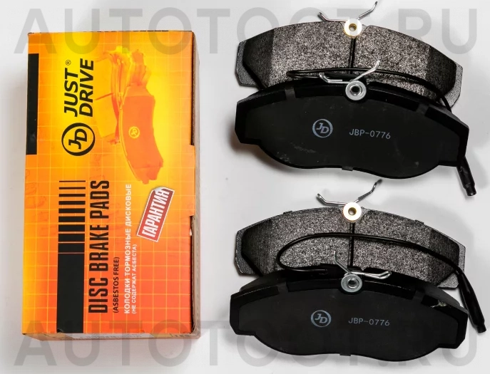 Колодки тормозные дисковые передние, комплект - Артикул JBP0776 - Производитель Just Drive - Фото, Отзывы, Цены