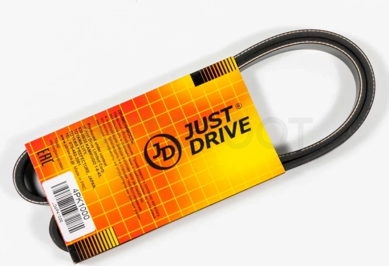 Ремень поликлиновый JD - Артикул 4PK1000 - Производитель Just Drive - Фото, Отзывы, Цены