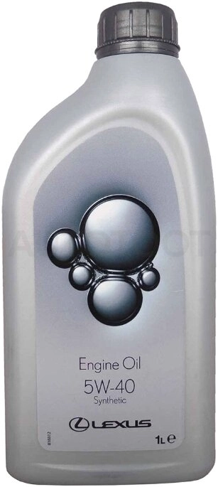 5W-40 масло моторное синтетическое Lexus Engine Oil Synthetic 1л. - Артикул 0888082642GO - Производитель Toyota - Фото, Отзывы, Цены