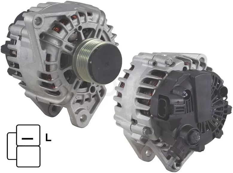 Генератор KIA CEED/RIO/HYUNDAI I30/GETZ 1.4D-1.6D 02- D4F# 12V 120A