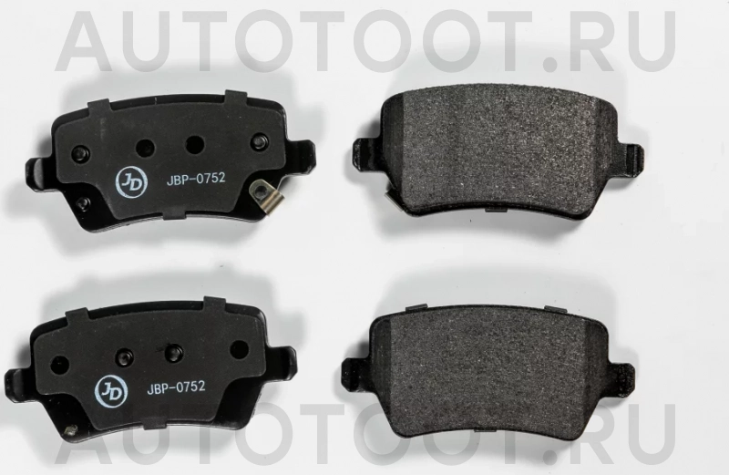 Колодки тормозные дисковые задние - Артикул JBP0752 - Производитель Just Drive - Фото, Отзывы, Цены