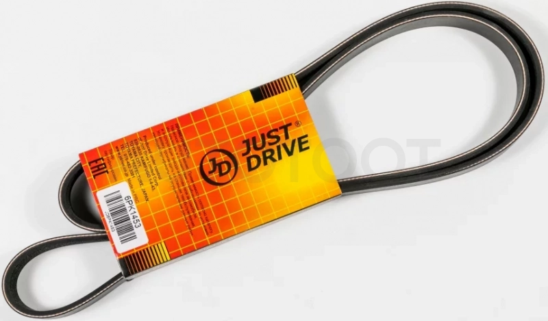 Ремень поликлиновый JD - Артикул 6PK1453 - Производитель Just Drive - Фото, Отзывы, Цены