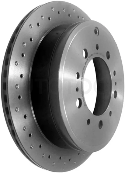 Диск тормозной (Сзади) Toyota Land Cruiser (J200) 07-21 / Lexus LX 07-23 / Toyota Sequoia 07-17 / Tundra 06-13