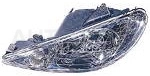 206 {S16} ФАРА ЛЕВ ПРОЗРАЧ П/КОРРЕКТОР -5501121LLDEM Depo для PEUGEOT 206