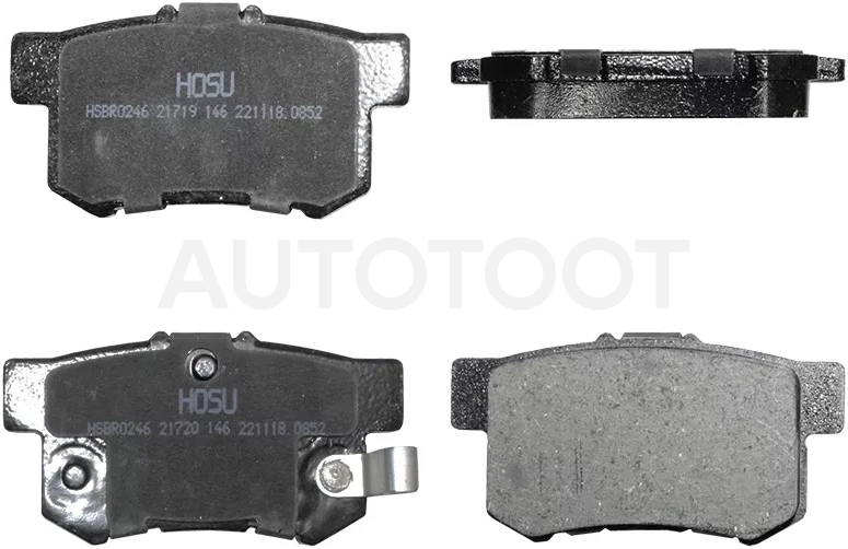 Колодки тормозные (Сзади) Honda Accord 91-16 / Civic 95-12