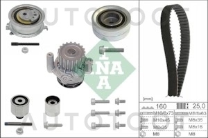 Комплект ГРМ с помпой 2.0 TDI -530055032 Ina для AUDI A3