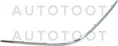 Молдинг переднего бампера левый (хром) -BZ04020MDL Tyg для MERCEDES E-CLASS