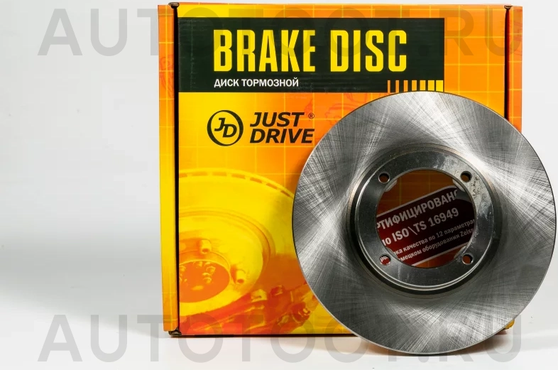 Диск тормозной передний DF4123 (236x12,6) 4 отв - Артикул JBD0013 - Производитель Just Drive - Фото, Отзывы, Цены