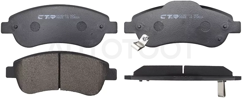 Колодки тормозные (Спереди) Honda CR-V 06-18 - Артикул GK0390 - Производитель Ctr - Фото, Отзывы, Цены