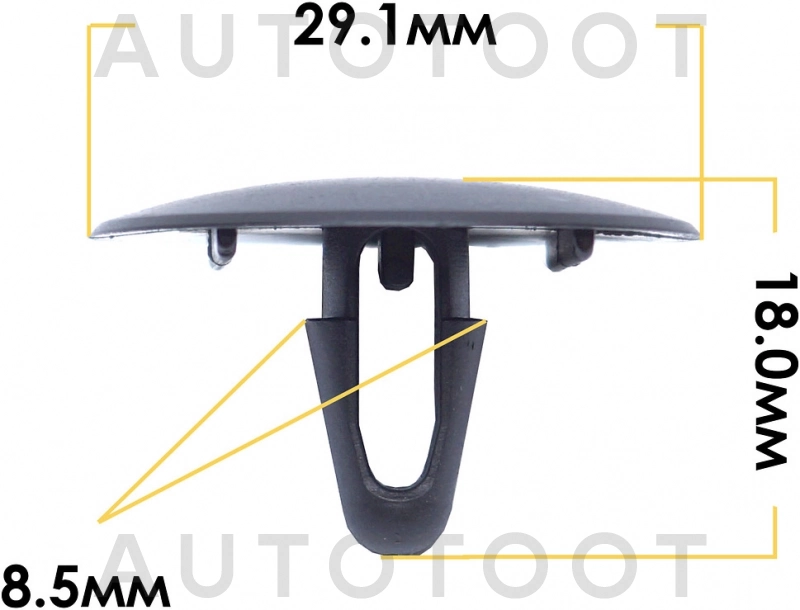 Клипса 90467-09014 -KJ369 Masuma для TOYOTA LAND CRUISER