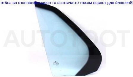 Стекло форточки (уголок) задней левой двери