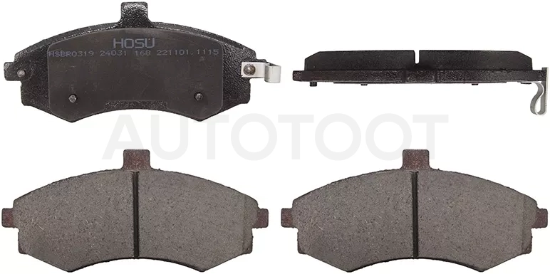 Колодки тормозные (Спереди) Hyundai Elantra 00-09 / Kia Cerato 04-07 / Hyundai Avante 00-06 / Matrix 01-10
