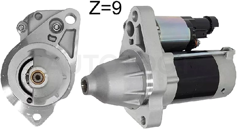 Стартер Honda Accord 08-13 / Civic 05-17 / CR-V 06-12 / Stream 06-14 / Fiat Panda 11- / Honda Civic USA 05-08 / Crossroad 07-10 / FR-V 05-09 (1,1 kW/ Z=9)