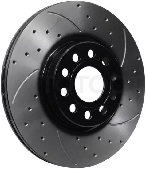 Диски тормозные комплект перед перфорированные VAG KODIAQ/OCTAVIA II/III/SUPERB II/PASSAT VII/CC/JETTA VI/CADDY III