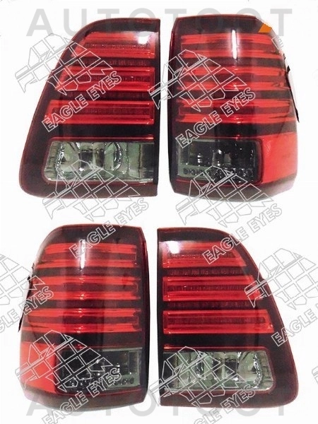Фонарь задний комплект, тюнинг дымчатый -PFEE2241901LX2 FC192 для TOYOTA LAND CRUISER