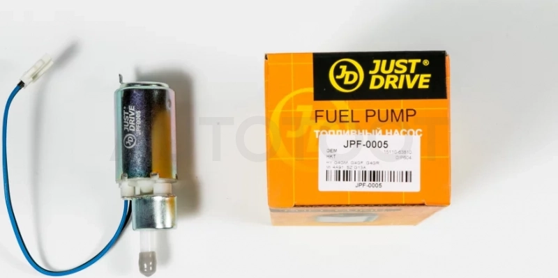 Насос топливный 12v; 0,1 bar; 55 L/h - Артикул JPF0005 - Производитель Just Drive - Фото, Отзывы, Цены