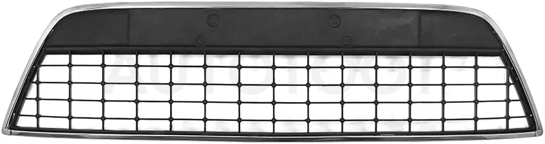 Решетка в бампер Ford Mondeo 07-10 (с хром молдингом) - Артикул STFD30000GD0 - Производитель Sat - Фото, Отзывы, Цены
