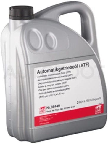 ATF Масло трансмиссионное ATF для АКПП (MB236.14) 5л FEBI 36449