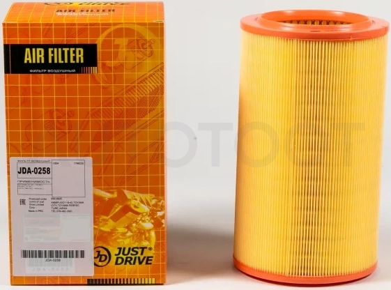 Фильтр воздушный - Артикул JDA0258 - Производитель Just Drive - Фото, Отзывы, Цены