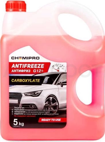 Антифриз красный готовый CHEMIPRO 5л