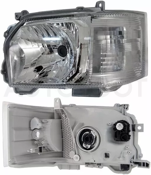 Фара Toyota Hiace 13-20 (Слева/ Галоген/ под электрокорректор) - Артикул ST21211H0L - Производитель Sat - Фото, Отзывы, Цены