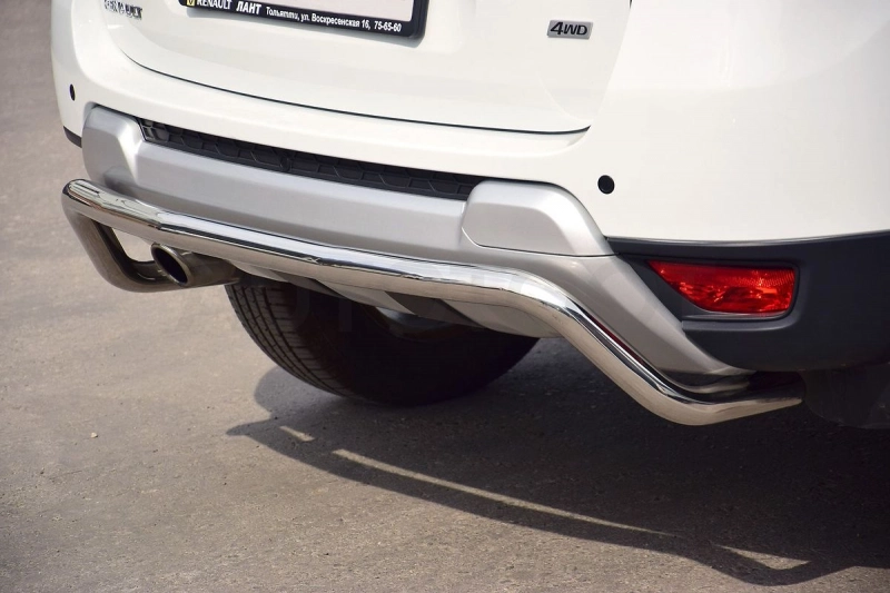 RENAULT Duster 2012-/ NISSAN Terrano 2014-* Защита заднего бампера Ø51мм (НПС) - Артикул RDU220101 - Производитель PT Group - Фото, Отзывы, Цены