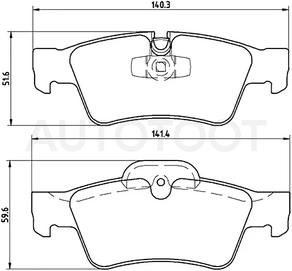 Колодки тормозные (Сзади) Mercedes-Benz M-Class 05-11 / S-Class 05-13 / CL-Class 06-14 / G-Class 94-24