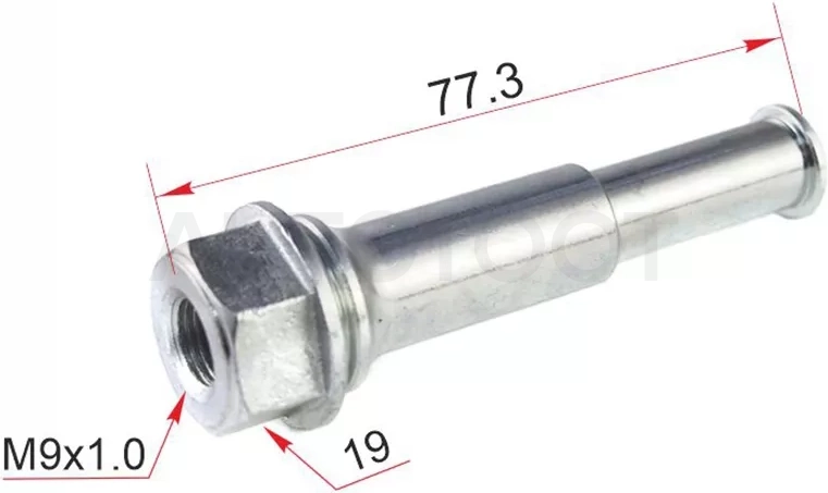 Направляющая суппорта FR NISSAN PATROL/SAFARI Y61/ATLAS F24/INFINITI FX45/35 02-08