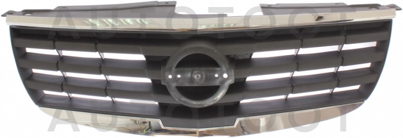 Решетка радиатора (черная с хромом) -  для NISSAN ALMERA CLASSIC