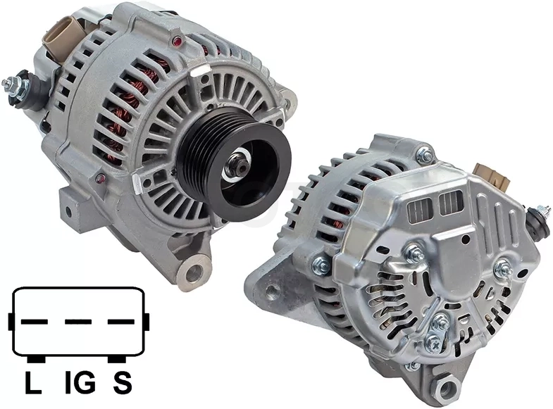 Генератор TOYOTA CAMRY 2.4 12V 80A 01-06 2AZ-FE