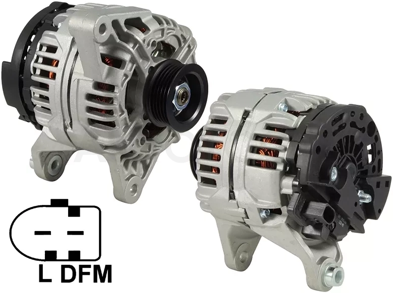 Генератор AUDI A4/S4 /A6 98-01/SKODA SUPERB 01-08/VOLKSWAGEN PASSAT 1.6/1.8 12V 90A 00-05