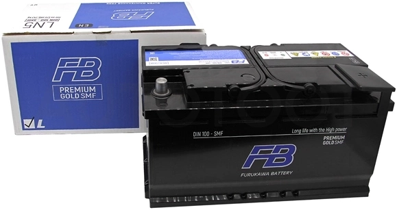 Аккумулятор FURUKAWA BATTERY 100Ah 850A обратная полярность(-+)