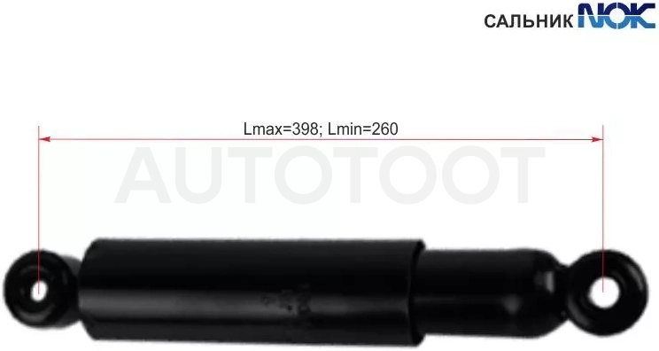 Амортизатор Daewoo Matiz 97-15 (Сзади/ Справа=Слева) - Артикул ST96316781 - Производитель Sat - Фото, Отзывы, Цены