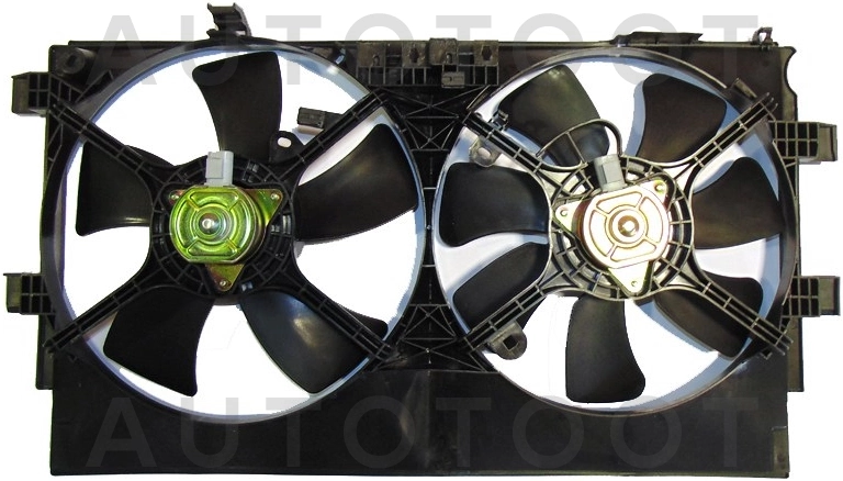 Вентилятор радиатора в сборе (двойной) -STMBW52010 Sat для MITSUBISHI LANCER, MITSUBISHI ASX, MITSUBISHI OUTLANDER