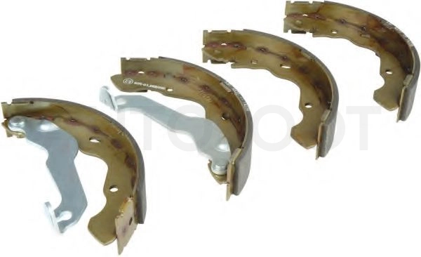 Колодки тормозные задние барабанные -JBS0041 Just Drive для HYUNDAI ELANTRA, HYUNDAI MATRIX