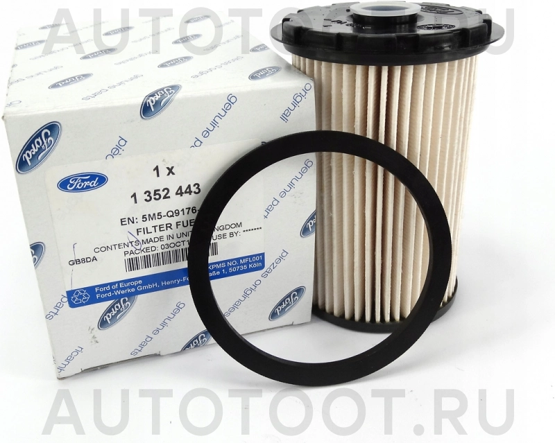 Фильтр топливный дизель 1.8 -FCECO075 Japanparts для FORD FOCUS