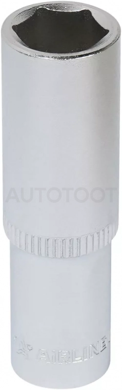 Головка торцевая 3/8" шестигранная 13мм глубокая, пласт.подвес - Артикул ATAQ023 - Производитель Airline - Фото, Отзывы, Цены