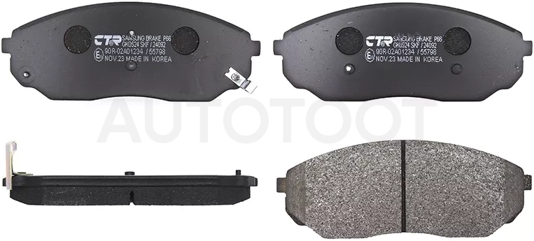 Колодки тормозные (Спереди) Hyundai Santa Fe 05-09 / Kia Sorento 02-13