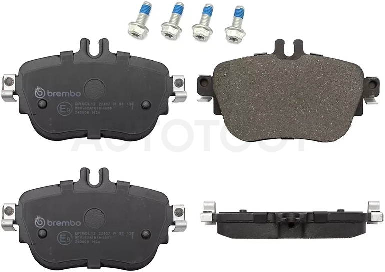 Колодки тормозные Mercedes-Benz E-Class 16-23 - Артикул P50136 - Производитель Brembo - Фото, Отзывы, Цены