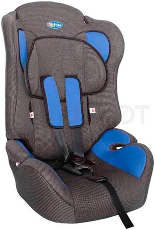 9-36кг / 1-12 лет Автокресло детское 1/2/3гр KIDS PRIME LB513-13 Синий карбон