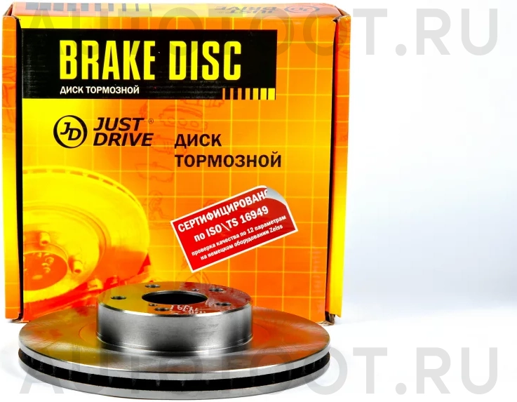 Диск тормозной передний DF1437 (276,4x24) - Артикул JBD0080 - Производитель Just Drive - Фото, Отзывы, Цены